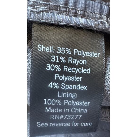 SO Goods For Life Pants Women Size XL Wide Leg high Rise Gray Lined Pleated NEW - Picture 9 of 10